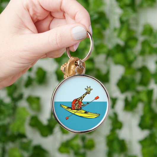 アニメのキリンのシーカヤック キーホルダー (手)