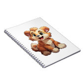 アニメのクマイラストレーション ノートブック (右側)