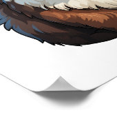 アニメのクマイラストレーション ポスター (角)