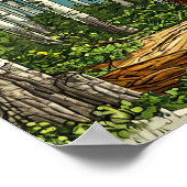 アニメのクマ ポスター (角)