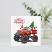 アニメのクリスマスカード (スタンド正面)