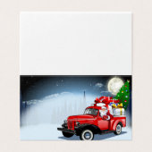 アニメのクリスマスカード (外部フラット)