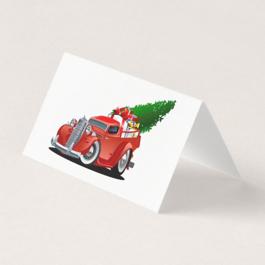 アニメのクリスマスカード (正面)