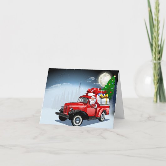 アニメのクリスマスカード シーズンカード (正面)