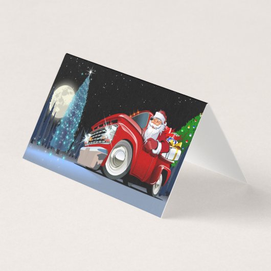 アニメのクリスマストラック (正面)