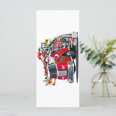 アニメのクリスマス消防車 (スタンド正面)