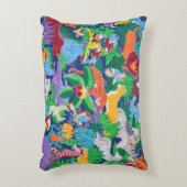 アニメのサファリ動物 アクセントクッション (正面(垂直))