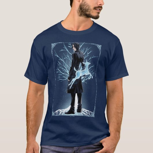 アニメのセヴェルス・スネイプのイノシシの守護霊 Tシャツ (正面)