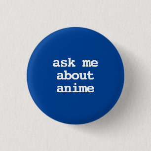 アニメのタイポグラフィについて聞いてね Button 缶バッジ