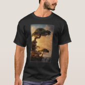 アニメのツリーハウス海賊船カリブの海賊 Tシャツ (正面)