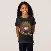 アニメのハーマイオニー・グレンジャー・ポートレート Tシャツ (正面フル)