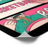 アニメのバスケットボールラーメンを愛する女の子の川合 ポスター (角)