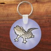 アニメのヒゲ竜 キーホルダー (正面)