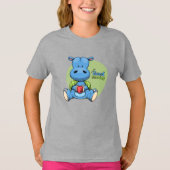 アニメのヒポポタマス | 子供 Tシャツ (正面)