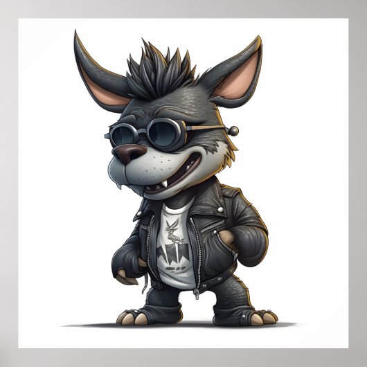 アニメのヒーロー ポスター (正面)