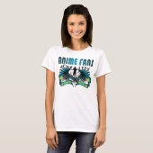 アニメのファンが大人気 Tシャツ (正面フル)