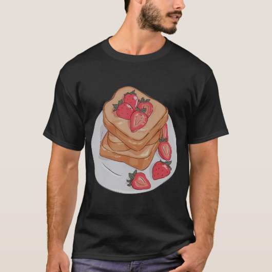 アニメのフードパック Tシャツ (正面)