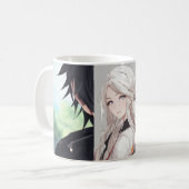 アニメのマグ コーヒーマグカップ (正面左)