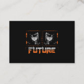 アニメのメカガール 名刺 (正面)