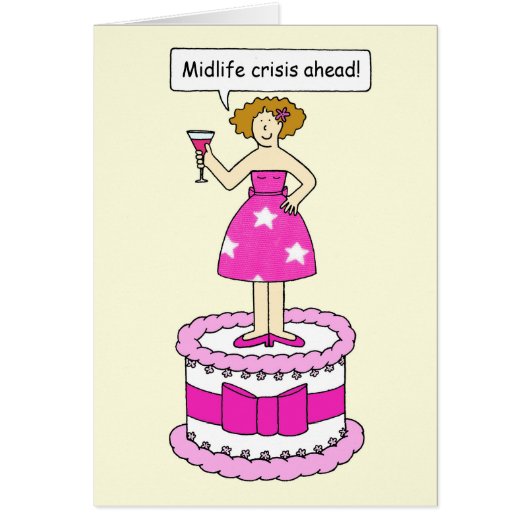 アニメのユーモアを交えた中年期の危機 (正面)