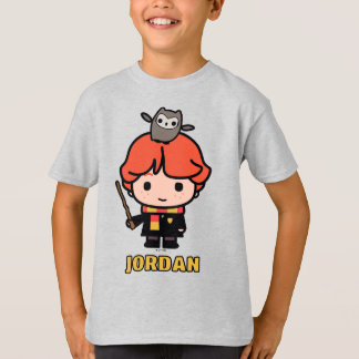 アニメのロンワーズリーとピグウィジョン Tシャツ