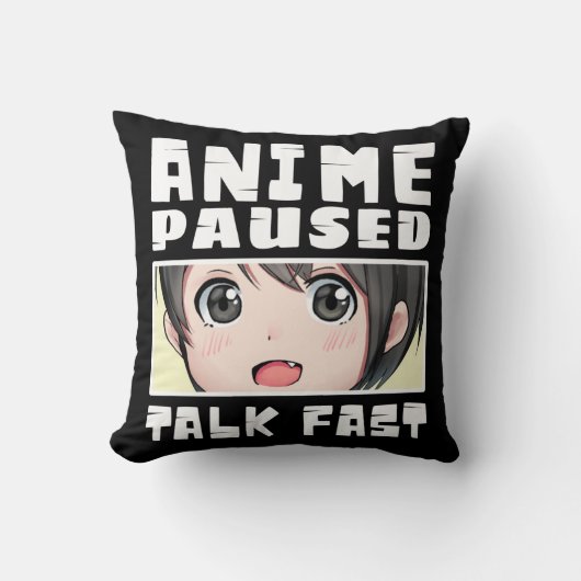 アニメの一時話が早まる クッション (正面)