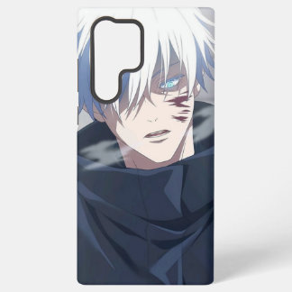 アニメの五条白髪キャラクターSamsung Galaxy カ Samsung Galaxy S22 Ultraケース