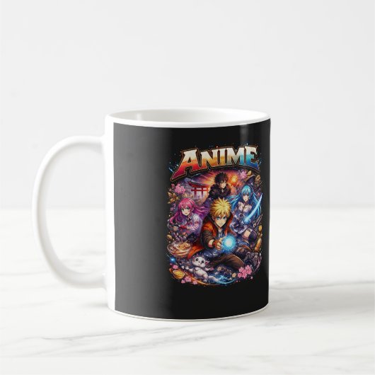 アニメの伝説 コーヒーマグカップ (左)