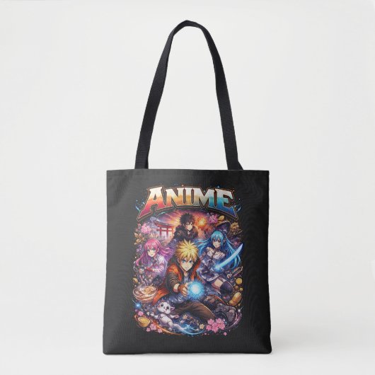 アニメの伝説 トートバッグ (正面)