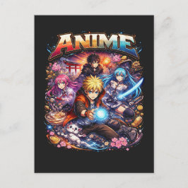 アニメの伝説 ポストカード