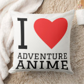 アニメの冒険が好き クッション (ブランケット)