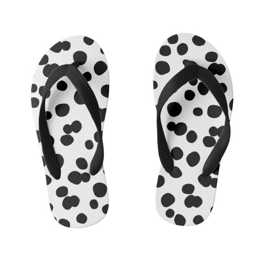 アニメの動物のテクスチャ キッズビーチサンダル (フットベッド)