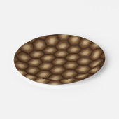 アニメの動物のテクスチャ ペーパープレート (アングル)