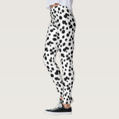 アニメの動物のテクスチャ レギンス (左)