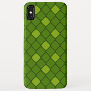 アニメの動物のテクスチャ iPhone XS MAXケース