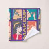 アニメの友達を作る バスタオルセット (ウォッシュタオル)