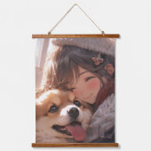 アニメの友達 吊り下げ型タペストリー (正面3)
