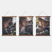 アニメの友達 吊り下げ型タペストリー (トリプル)