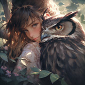 アニメの友達 吊り下げ型タペストリー