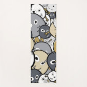 アニメの可愛い怪物 ヨガマット (正面)