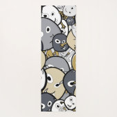 アニメの可愛い怪物 ヨガマット (裏面)