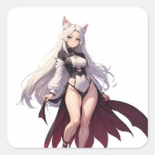 アニメの喜び スクエアシール (正面)