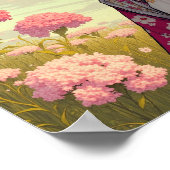 アニメの女の子とファンタジーの生き物、ポストクロス ポスター (角)