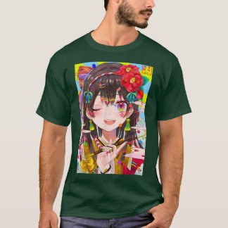 アニメの女の子 カワイイ ワイフ 美学 日本のオタク T Tシャツ