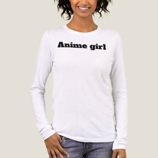 アニメの女の子 トライブレンドTシャツ