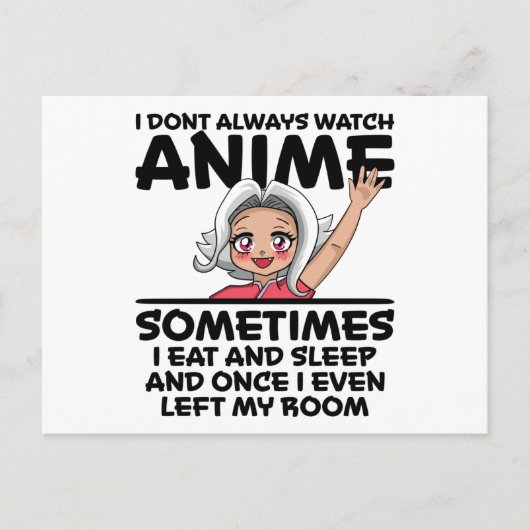 アニメの女の子 マンガ コスプレ ラーメン 日本のオタク ギフト ポストカード (正面)