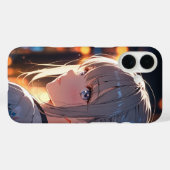 アニメの女の子 Case-Mate iPhoneケース (裏面 (横))