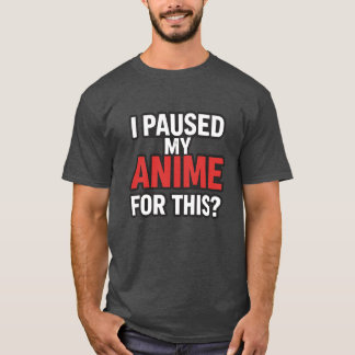 アニメの家族を一時停止 Tシャツ