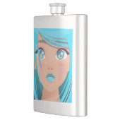 アニメの少女 フラスク (左)