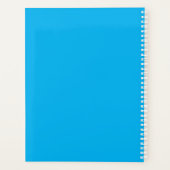 アニメの少女 プランナー手帳 (裏面)